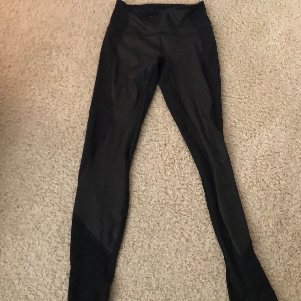 Rare find- pleather lulu lemon pants